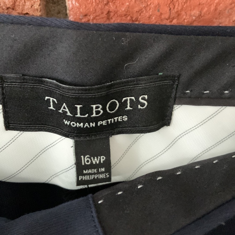 Talbots Black Women’s Heritage Dress Pants - Picture 3 of 9